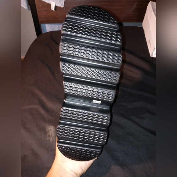 New Women Heart & Buckle Decor Wedge Mary Jane Shoes Black Size US8 (CN40) Shein - Picture 4 of 5